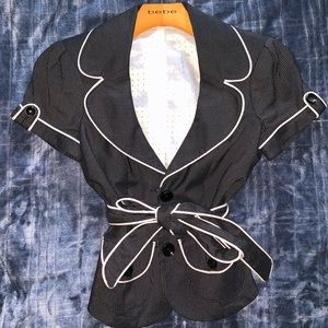 Bebe short sleeve blazer SOLD